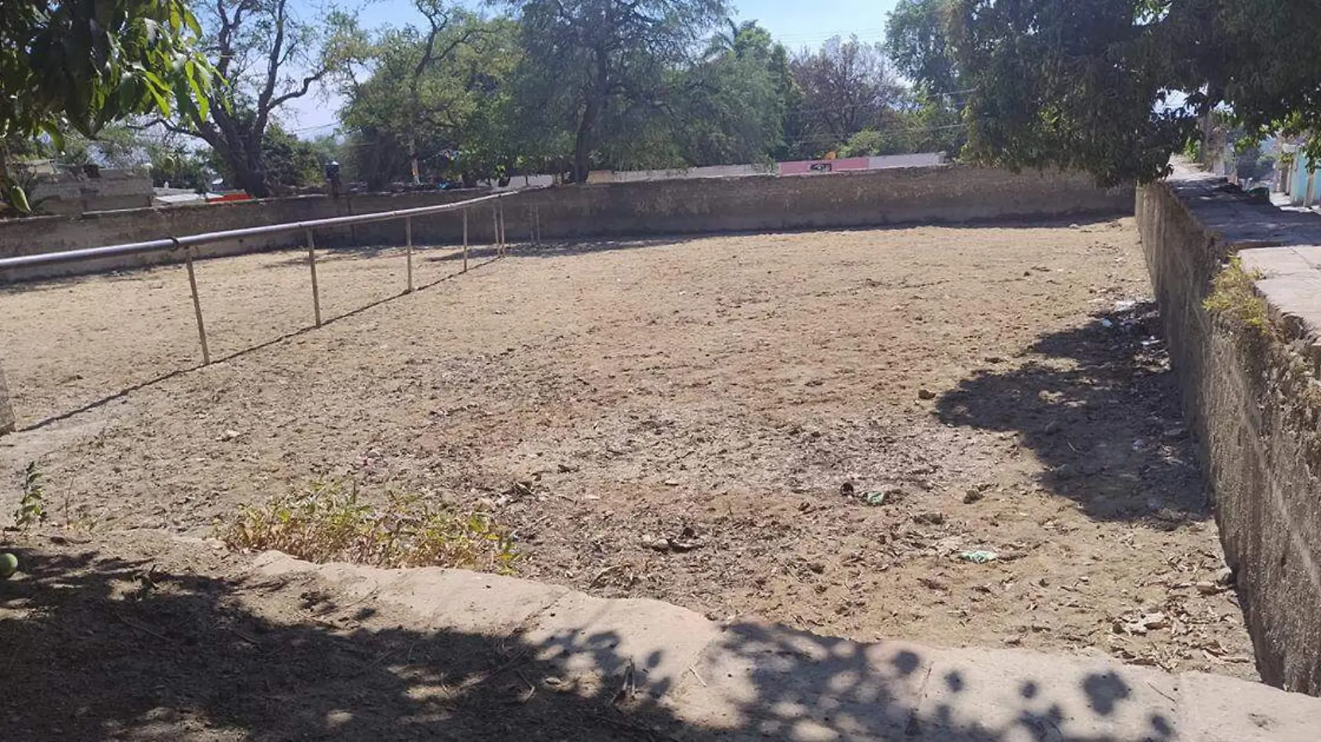 Los tanques de almacenamiento se encuentran completamente vacíos ante la falta de lluvias